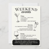 Activiteiten in de omgeving van Nashville Bachelor Kaart (Achterkant)