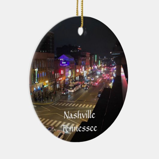 Activiteiten in de omgeving van Nashville Tennesse Keramisch Ornament (Rechts)