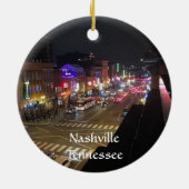 Activiteiten in de omgeving van Nashville Tennesse Keramisch Ornament (Achterkant)