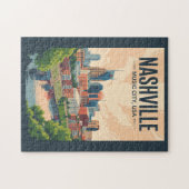 Activiteiten in de omgeving van Nashville Tennesse Legpuzzel (Horizontaal)