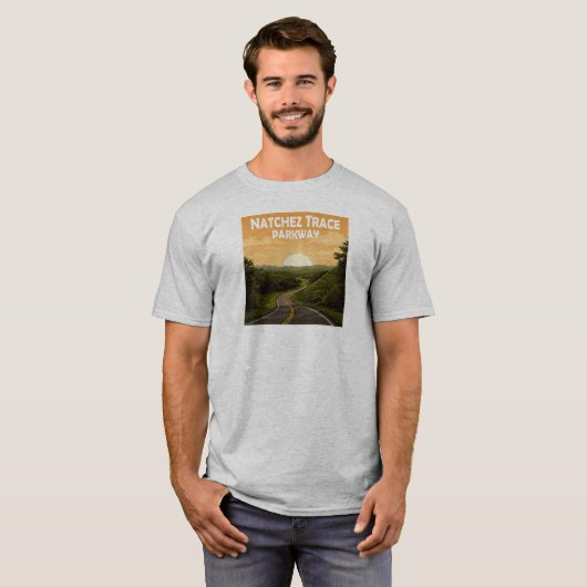 Activiteiten in de omgeving van Natchez Trace Park T-shirt (Voorkant volledig)