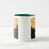 Activiteiten in de omgeving van Natchez Trace Park Tweekleurige Koffiemok (Center)