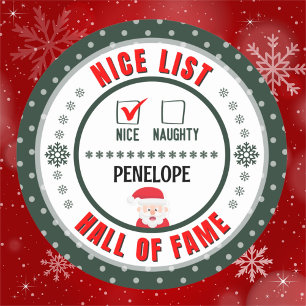 Activiteiten in de omgeving van Naughty Nice Hall Ronde Sticker