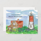 Activiteiten in de omgeving van Nauset Beach Light Briefkaart (Voorkant / Achterkant)