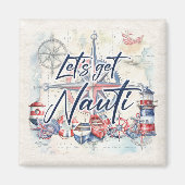 Activiteiten in de omgeving van Nautical Coastal B Magneet (Voorkant)