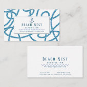 Activiteiten in de omgeving van Nautical Rope Beac Visitekaartje (Voorkant / Achterkant)