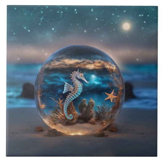 Activiteiten in de omgeving van Nautical Seahorse Tegeltje (Voorkant)