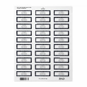 Activiteiten in de omgeving van Navy and Silver Ho Etiket (Full Sheet)