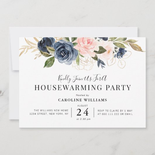 Activiteiten in de omgeving van Navy Blue and Blus Kaart (Voorkant)