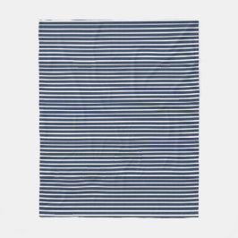 Activiteiten in de omgeving van Navy Blue Stripe B Fleece Deken