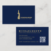 Activiteiten in de omgeving van Navy Brown Wine Gl Visitekaartje (Voorkant / Achterkant)