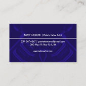 Activiteiten in de omgeving van Navy Minimal Mode Visitekaartje (Achterkant)