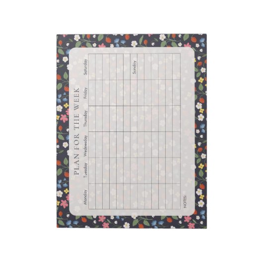 Activiteiten in de omgeving van Navy Strawberry Te Notitieblok (Linkerzijde)