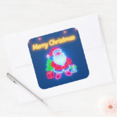 Activiteiten in de omgeving van Neon Modern Christ Vierkante Sticker (Envelop)