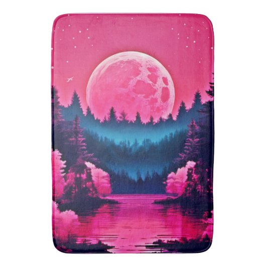 Activiteiten in de omgeving van Neon Moonlit Fanta Badmat (Voorkant Verticaal)