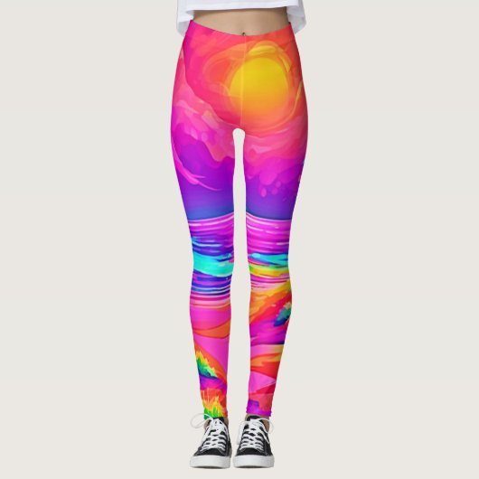 Activiteiten in de omgeving van Neon Sun & Beach B Leggings (Voorkant)