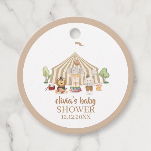 Activiteiten in de omgeving van Neutral Boho Magic Bedankjes Labels (Voorkant)