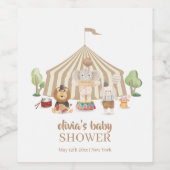 Activiteiten in de omgeving van Neutral Boho Magic Wijn Etiket (Enkel label)