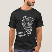 Activiteiten in de omgeving van Nevada Fractal Man T-shirt (Voorkant)