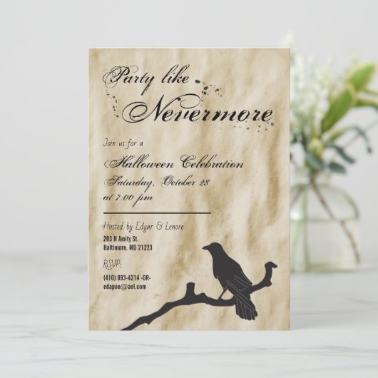 Activiteiten in de omgeving van Nevermore Raven Si Kaart (Staand voorkant)