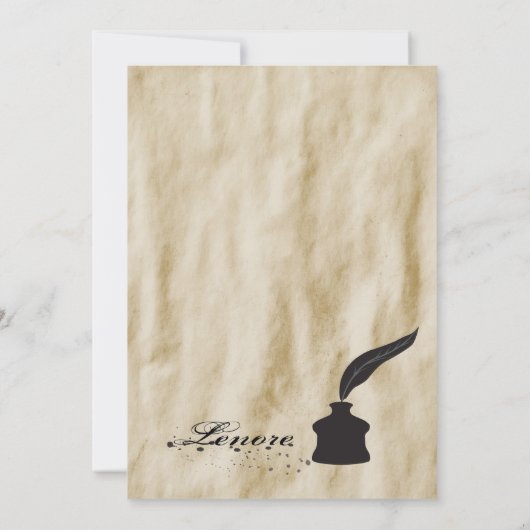 Activiteiten in de omgeving van Nevermore Raven Si Kaart (Achterkant)