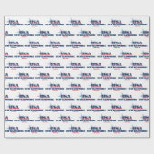 Activiteiten in de omgeving van New Hampshire Star Cadeaupapier (Vlak)