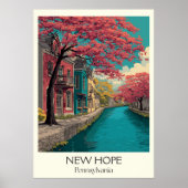 Activiteiten in de omgeving van New Hope Pennsylva Poster (Voorkant)