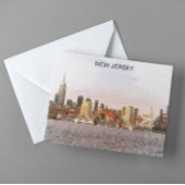 Activiteiten in de omgeving van New Jersey Citysca Briefkaart