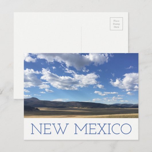 Activiteiten in de omgeving van New Mexico Bright Briefkaart (Voorkant / Achterkant)