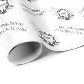 Activiteiten in de omgeving van New Orleans Scene  Cadeaupapier (Rol Hoek)