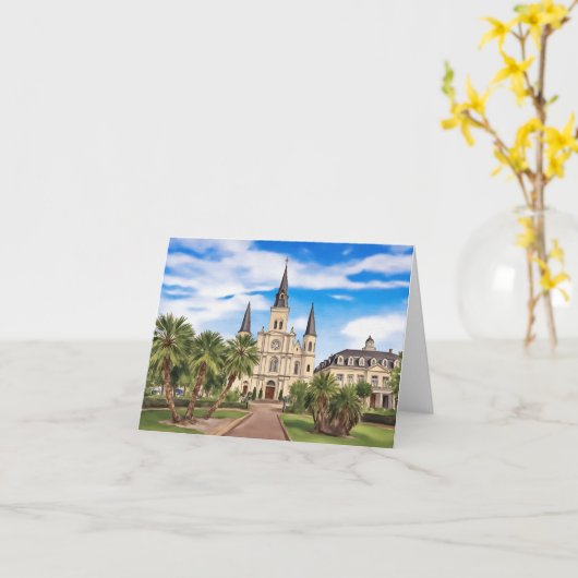 Activiteiten in de omgeving van New Orleans St. Lo Kaart (Gele Bloem)