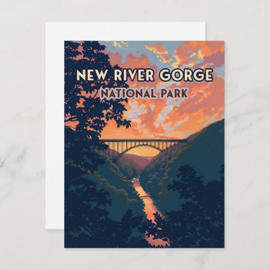 Activiteiten in de omgeving van New River Gorge Na (Voorkant / Achterkant)