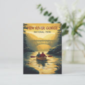 Activiteiten in de omgeving van New River Gorge Na Briefkaart (Staand voorkant)