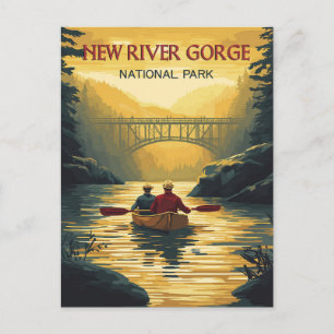Activiteiten in de omgeving van New River Gorge Na Briefkaart