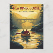 Activiteiten in de omgeving van New River Gorge Na Briefkaart (Voorkant)