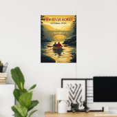 Activiteiten in de omgeving van New River Gorge Na Poster (Thuiskantoor)