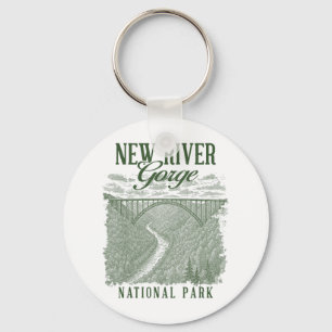 Activiteiten in de omgeving van New River Gorge Na Sleutelhanger