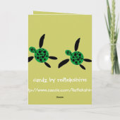 Activiteiten in de omgeving van New Year's Moon Ha Feestdagen Kaart (Achterkant)