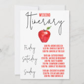 Activiteiten in de omgeving van New York City Bach Kaart (Achterkant)