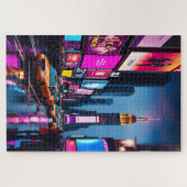 Activiteiten in de omgeving van New York City Neon Legpuzzel (Horizontaal)