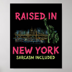 Activiteiten in de omgeving van New York City Nigh Poster