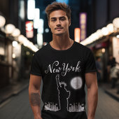Activiteiten in de omgeving van New York City Nigh T-shirt