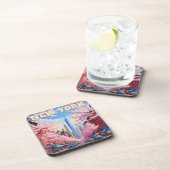 Activiteiten in de omgeving van New York City Skyl Bier Onderzetter (Rechterzijde)