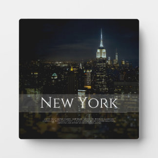 Activiteiten in de omgeving van New York City Skyl Fotoplaat
