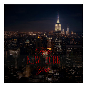 Activiteiten in de omgeving van New York City Skyl Perfect Poster