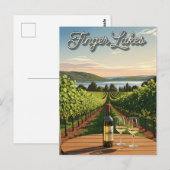 Activiteiten in de omgeving van New York Finger La Briefkaart (Voorkant / Achterkant)