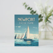 Activiteiten in de omgeving van Newport Rhode Isla Briefkaart (Staand voorkant)