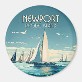 Activiteiten in de omgeving van Newport Rhode Isla Magneet (Voorkant)