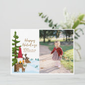 Activiteiten in de omgeving van Nordic Trek Flat H Feestdagenkaart (Staand voorkant)