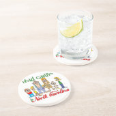 Activiteiten in de omgeving van North Carolina Fun Zandsteen Onderzetter (Zijkant)